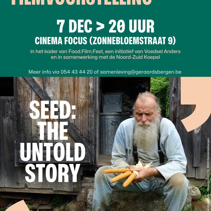 Voedsel Anders: Food Film Fest in Geraardsbergen